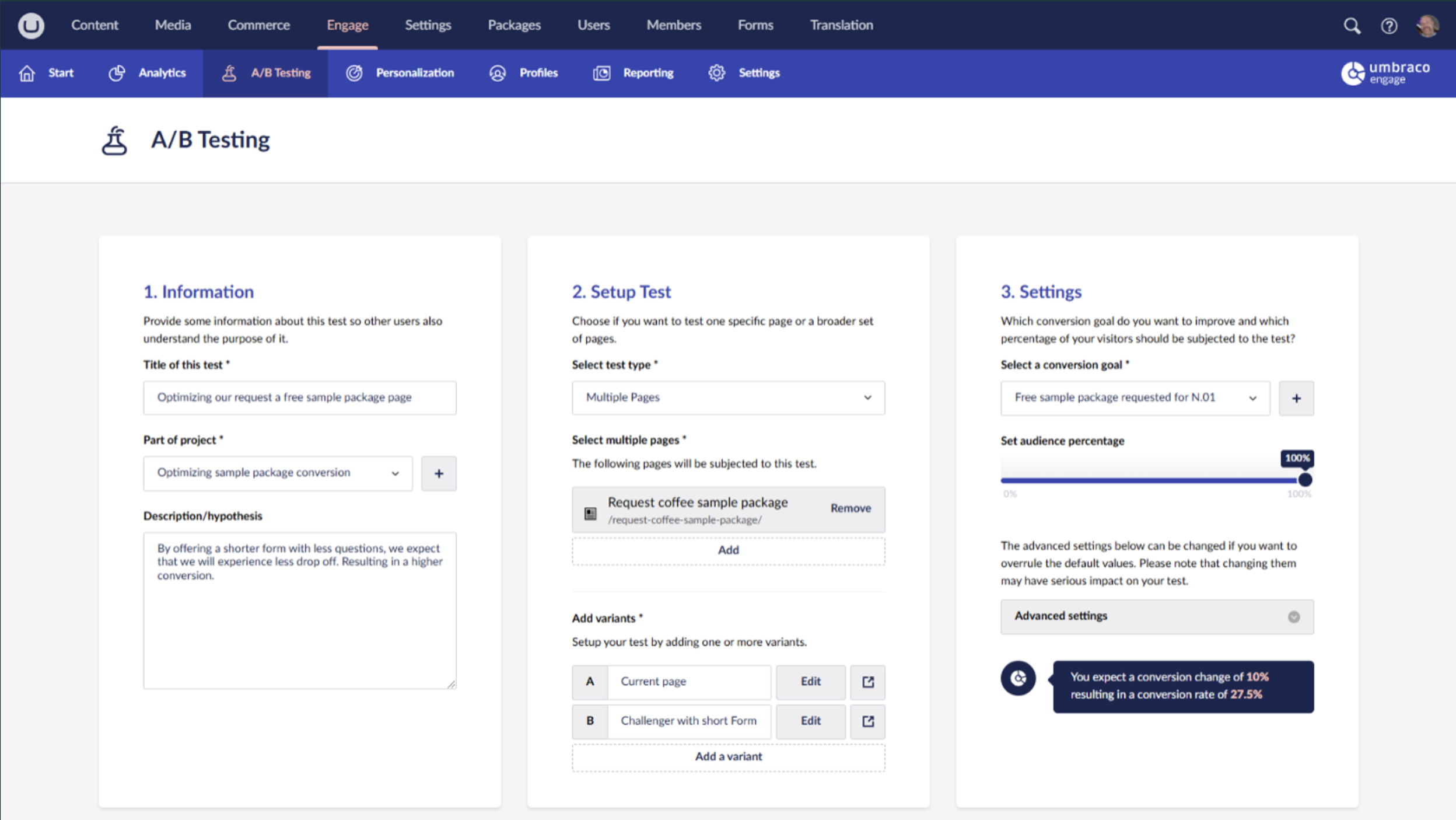 Umbraco Engage