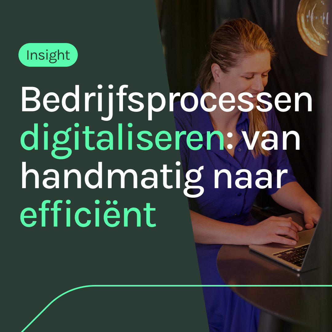 Lees meer over Bedrijfsprocessen digitaliseren