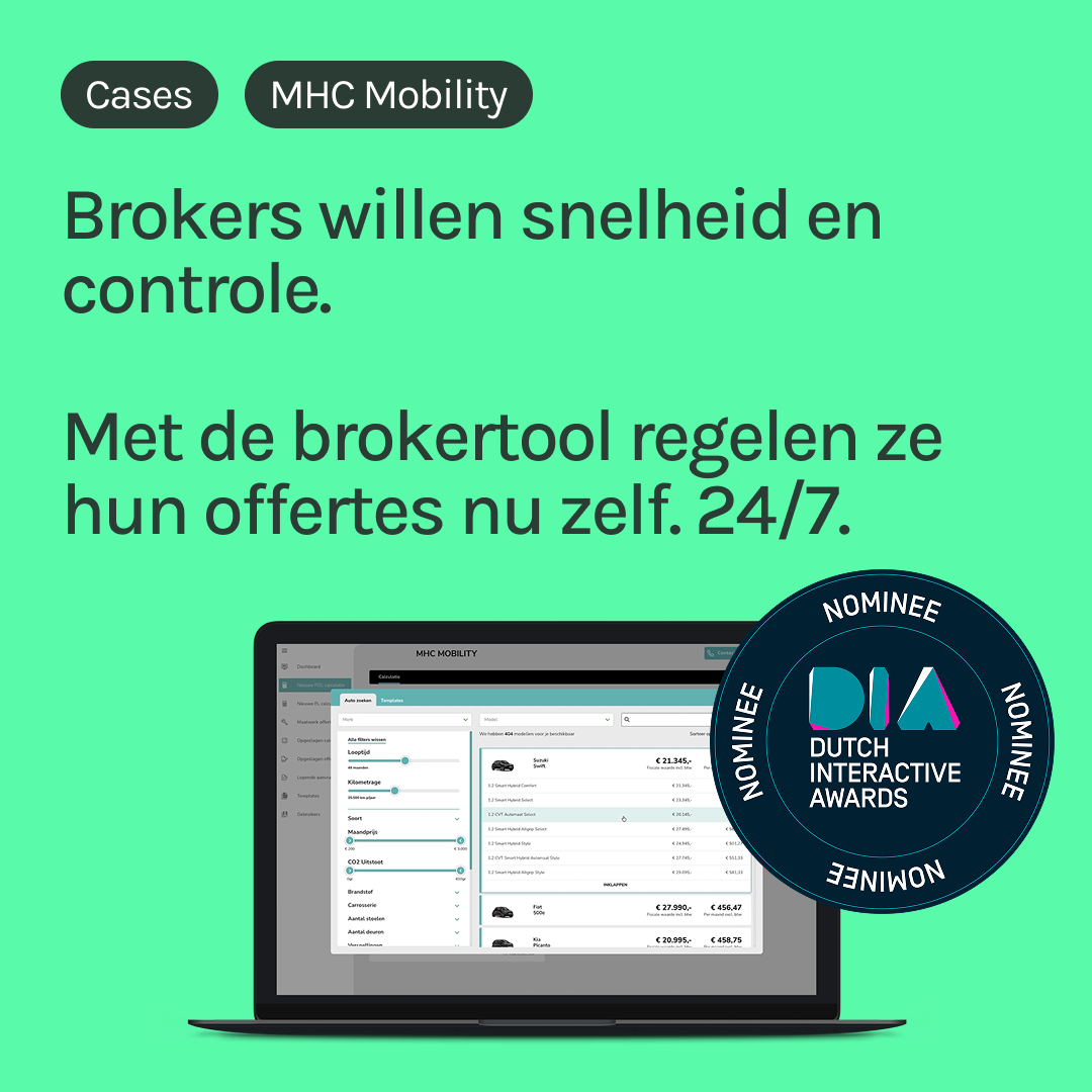 Lees meer over MHC case genomineerd