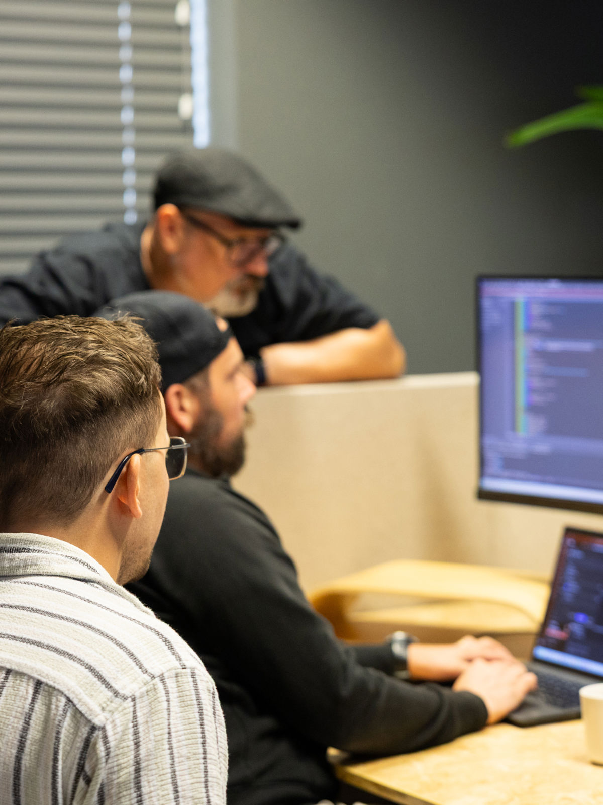 Ons TRES service-team aan het werk