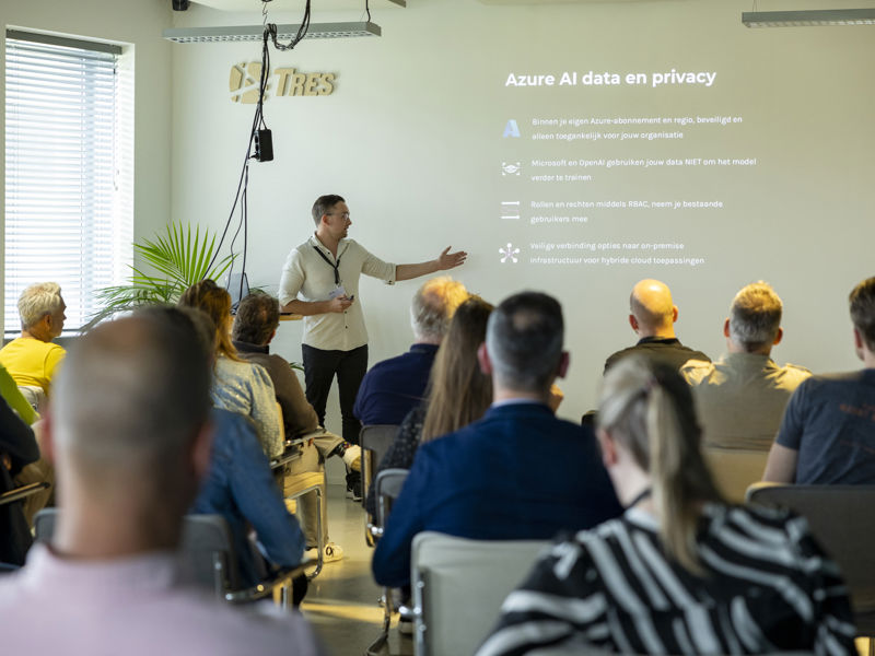 AI Kennissessie op locatie bij TRES.