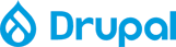 Logo van Drupal