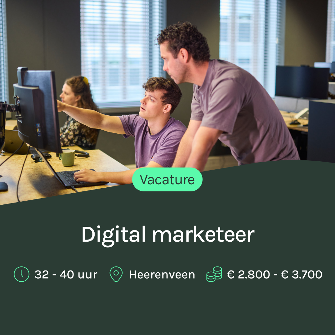 Lees meer over Vacature digital marketeer