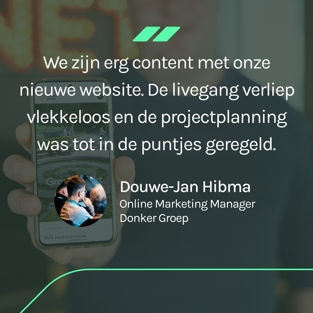 Lees meer over Case Donker Groep