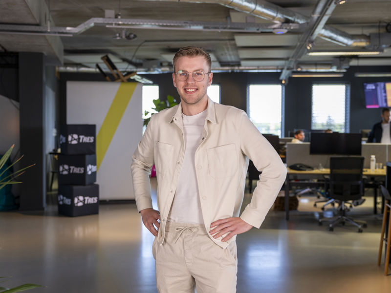 TRES Collega Lead Ontwikkelaar Jeroen 